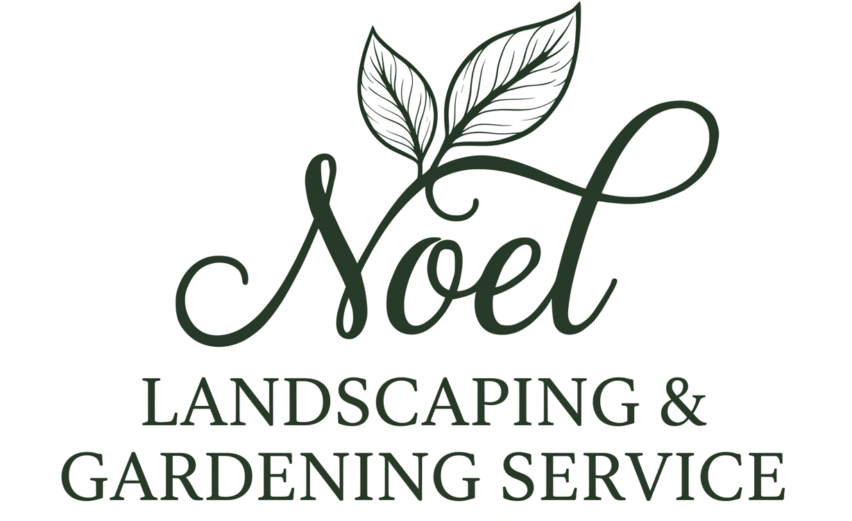 Noel gardening and landscaping services logo